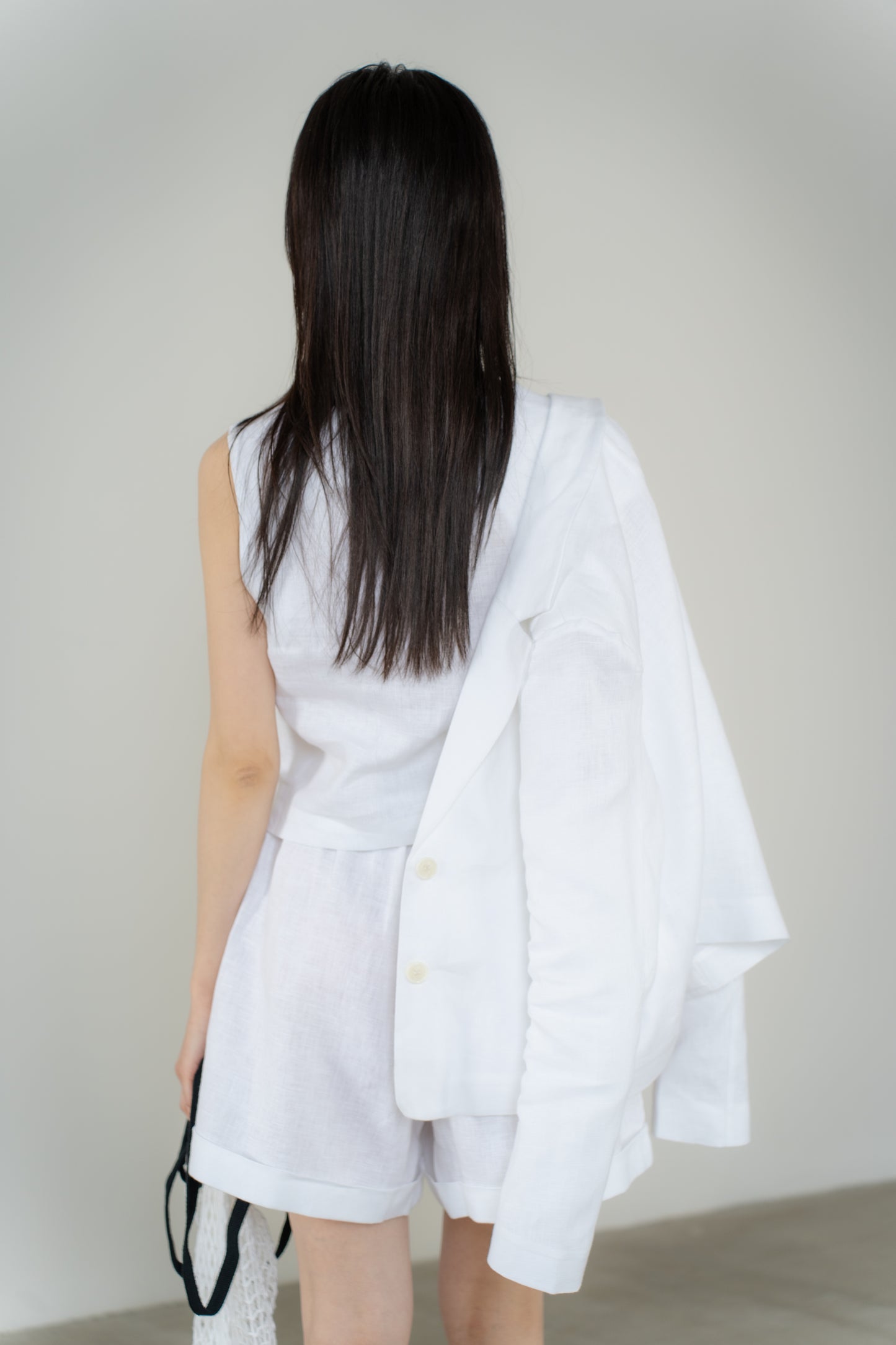 LINEN SHORTS